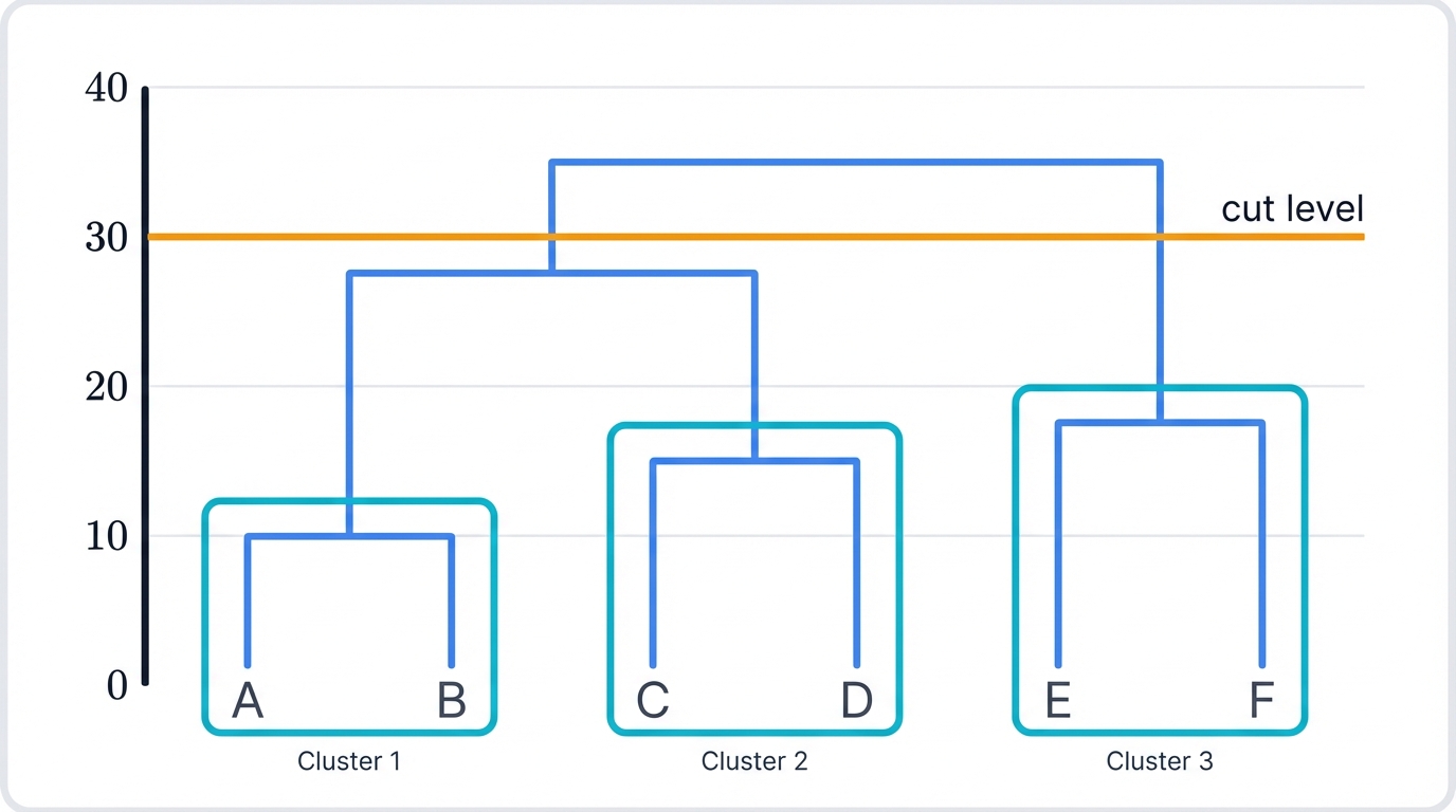 Dendrogram and Cut Level