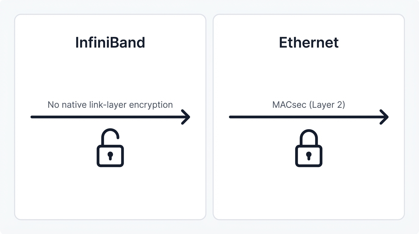 Native Encryption: None vs. MACsec