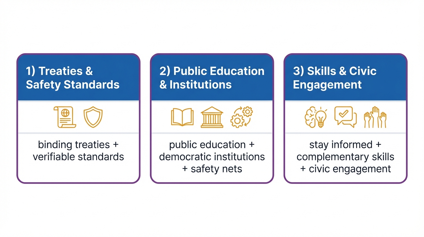 Preparing for the Transition: Three Pillars