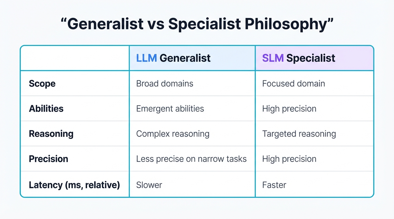 Generalist vs Specialist Philosophy
