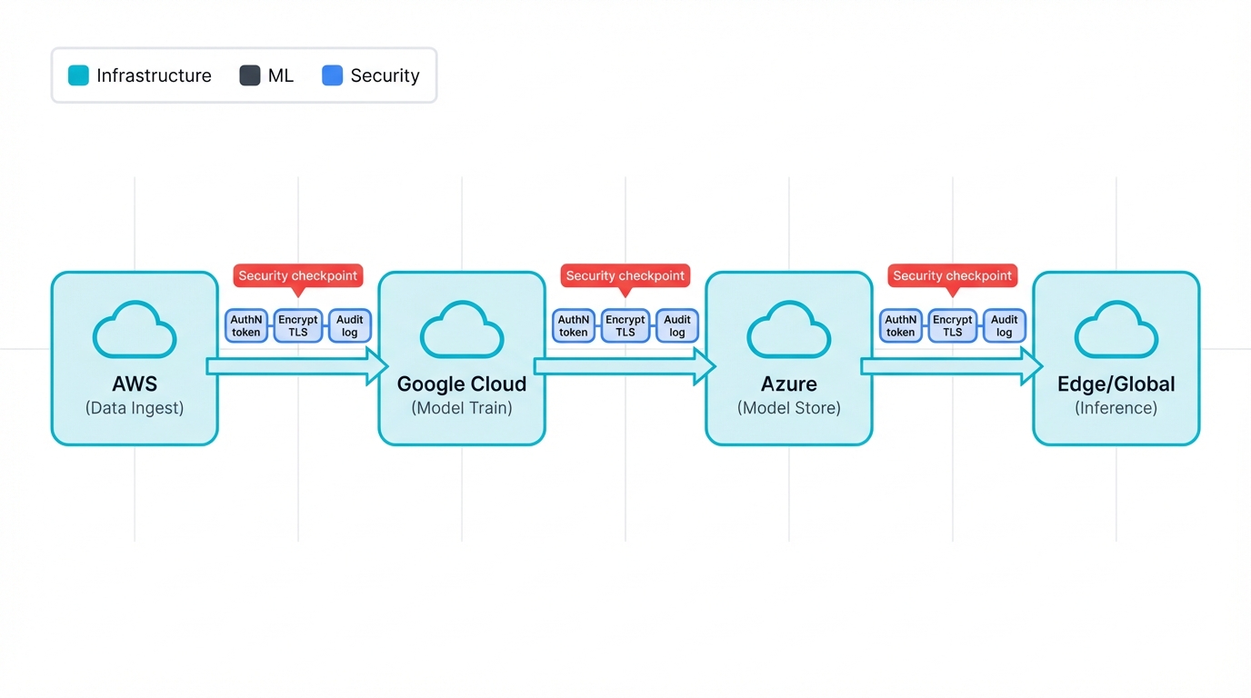 Multi-Cloud AI Pipeline & Security Checkpoints