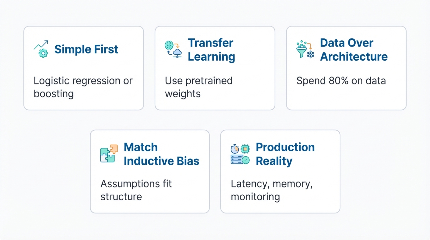 Five Principles Cards