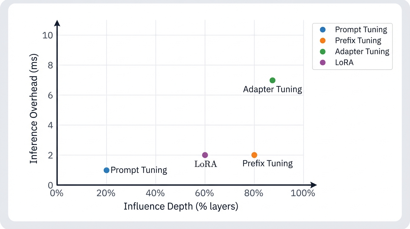 PEFT Alternatives Trade-offs