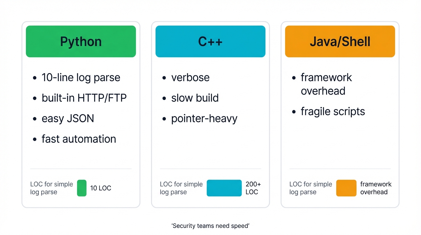 Why Python Wins in Security