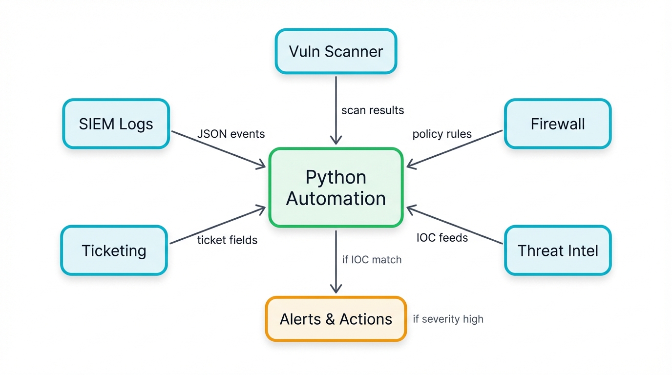 Security Tool Orchestration Flow