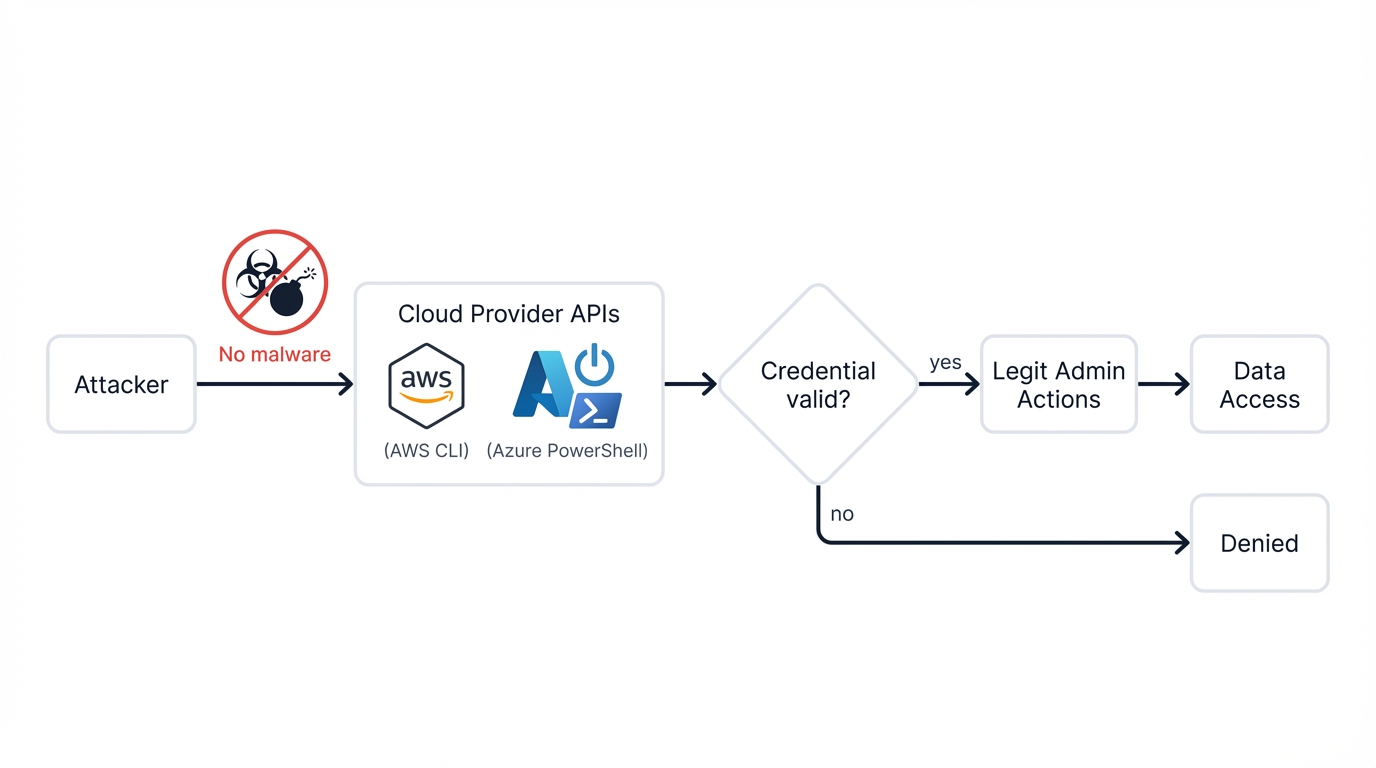 Living Off the Cloud Attack Path