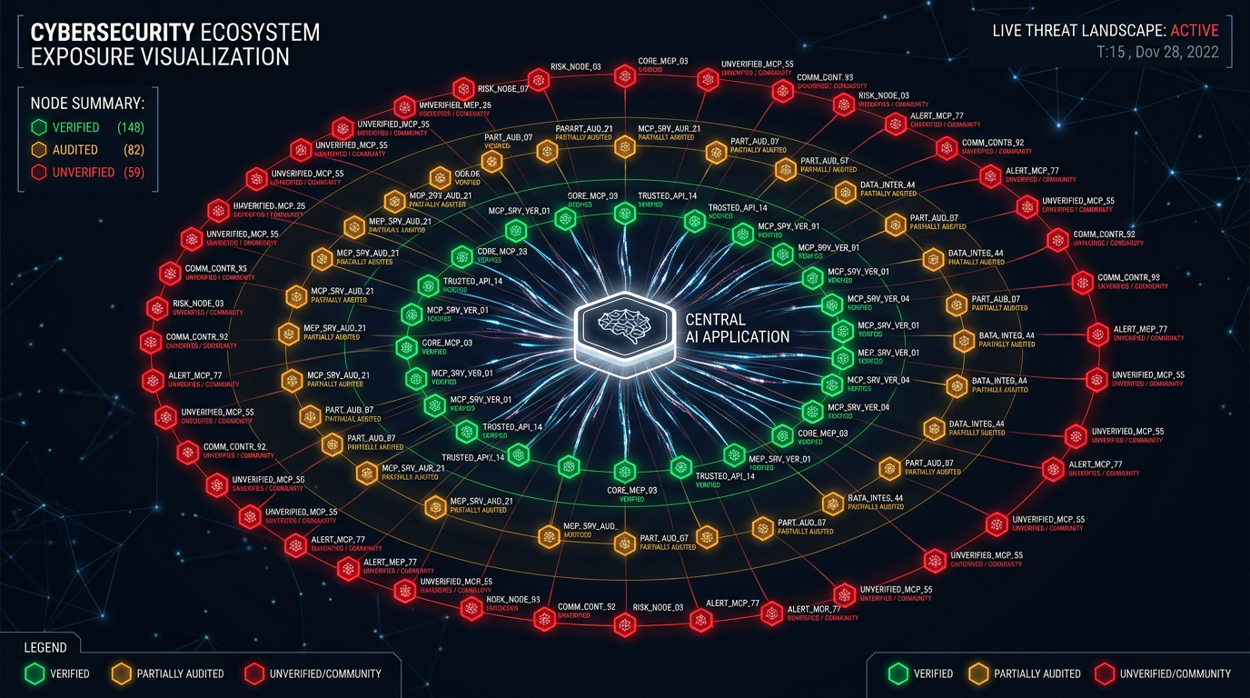 MCP Ecosystem Exposure Map